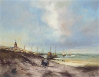 Fishing boats on the beach