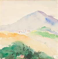 Mont Sainte-Victoire, Aix-en-Provence, 1950