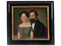 BIEDERMEIERPAAR, 1861