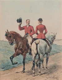 la rencontre cavalier