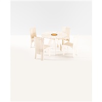 Table and four chairs, 1939