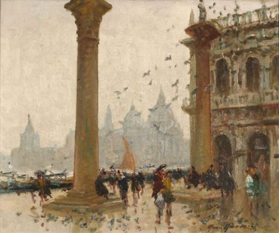 Place Saint Marc A Venise By Merio Ameglio On Artnet