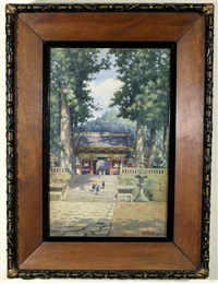 The temple at Mount Nikko
