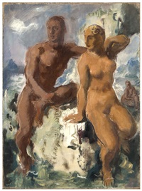 Triton et Néréide, Capri, 1935 Triton et Néréide, Capri, 1935