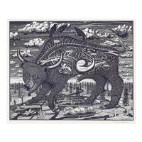 ANIMAL SPIRIT (BLUE), 2016