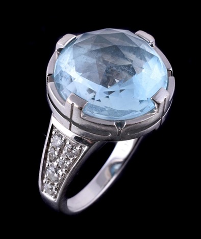 bulgari blue topaz ring