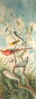 Aves en ramas, 1952