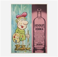 Absolut Vodka poster, 1989