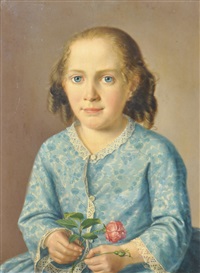 MÄDCHEN MIT ROSE