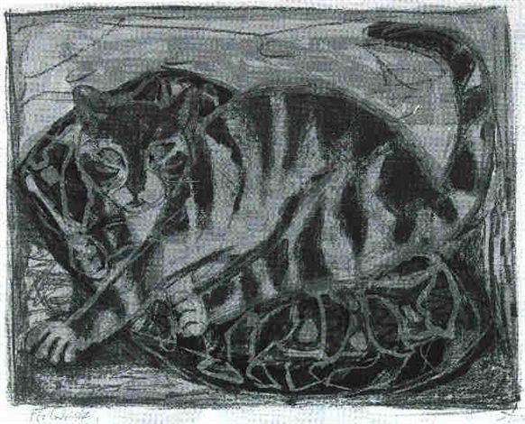 Katze K 231 By Otto Dix On Artnet