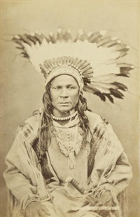 Studio Photographs of Native Americans. Studio Photographs of Native Americans.