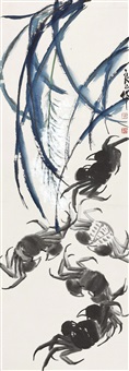 芦荻五蟹