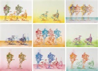 Various prints (a set of 9), 2020