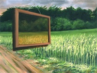 Frame in a landscape