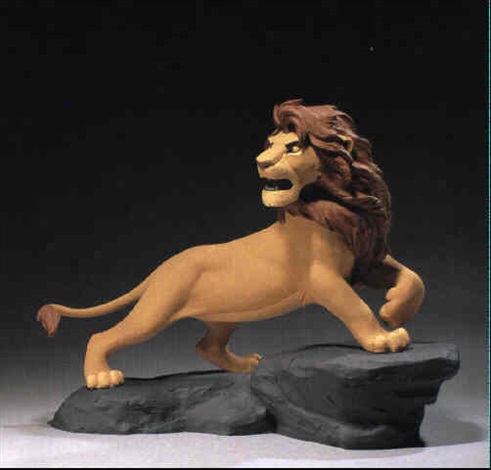 statue simba disney