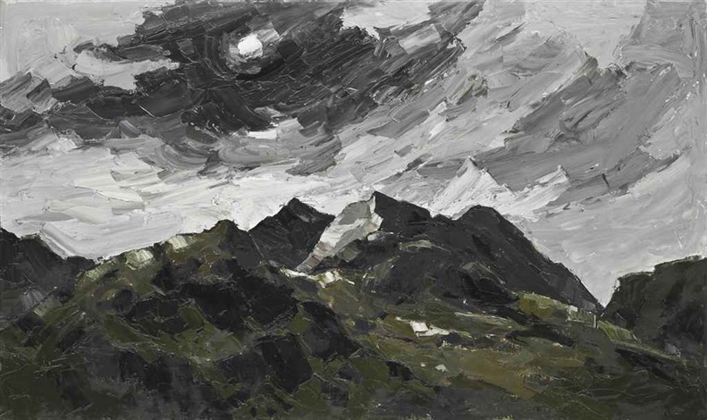 Light On Crib Goch Snowdon By Kyffin Williams On Artnet