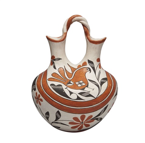 Acoma Wedding Vase With Bird Image By Lucy Martin Lewis On Artnet