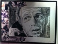 Steve McQueen (diptych)
