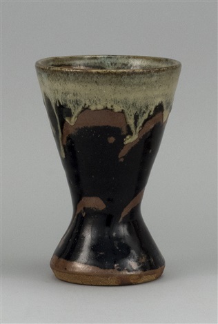 Japanese Studio Pottery Vase By Shoji Hamada On Artnet