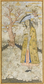 A maiden in a gold cloak, 1640 A maiden in a gold cloak, 1640