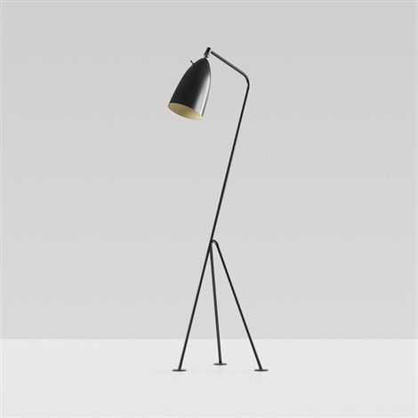 greta grossman grasshopper floor lamp