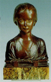 Mädchenbüste