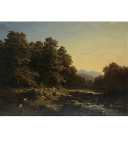 vallée d'ancasca by alexandre calame