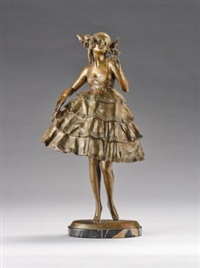 a dancing female figure, 1925