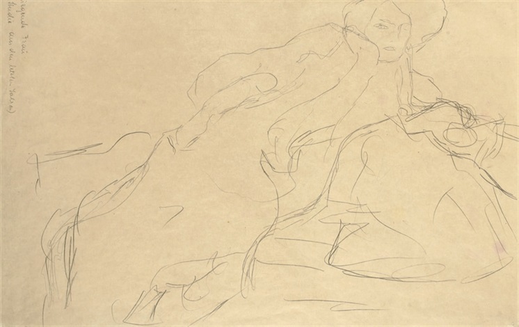Liegende Frau By Gustav Klimt On Artnet