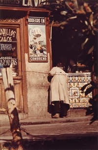 Man on the street, Camarena, Spain, 1959