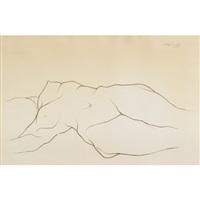 Reclining nude, 1952