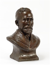 Bust of F. Wm. Taake - St. Louis, a... Bust of F. Wm. Taake - St. Louis, a...