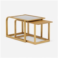 Nesting tables, set of two, 1940