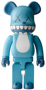 kaws chomper bearbrick 1000