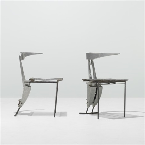 Nee Chairs From The Leon Max Showroom Pair By Thom Mayne On