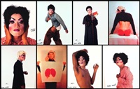Fashion modeling (series of 8)