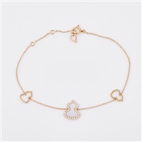 Qeelin, 18ct Rose Gold, Mother of Pearl and...