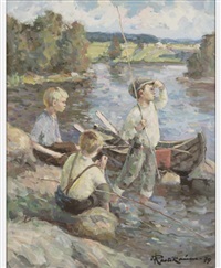 Fishing Boys, 1979