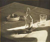 Bottle and glass, 1930–1939