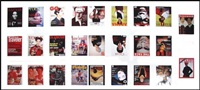 Magazine covers (45 works on 1 sheet)