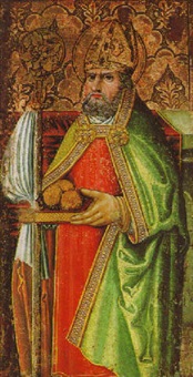 Der heilige Nilkolaus von Bari