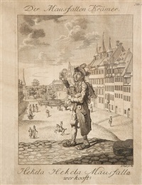 Darstellungen Nürnberger Ausrufer (set of 11)