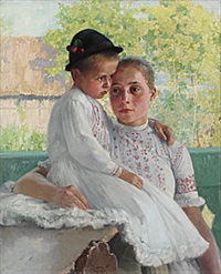 Mor och barn, 1912
