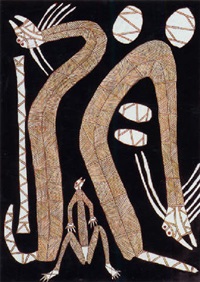 Rainbow serpents and Mimihs, 1993–1993