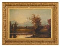 Landscape with View of a Farm