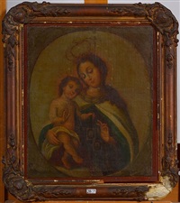 Vierge à l’enfant, 1751