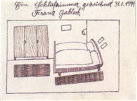 Ein Schlafzimmer, 1971–1971