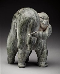 Mighty Inuk Carrying a Polar Bear, 1970–1979 Mighty Inuk Carrying a Polar Bear, 1970–1979