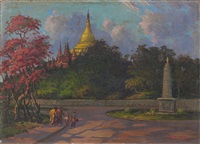 VIEW OF SHWEDAGON PAGODA, 1969