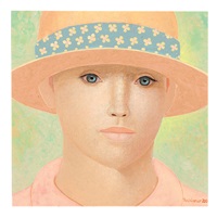 Frau mit Sommerhut, 2007